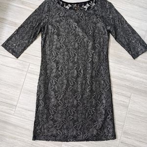 Renee C. 3/4 Sleeve cocktail dress